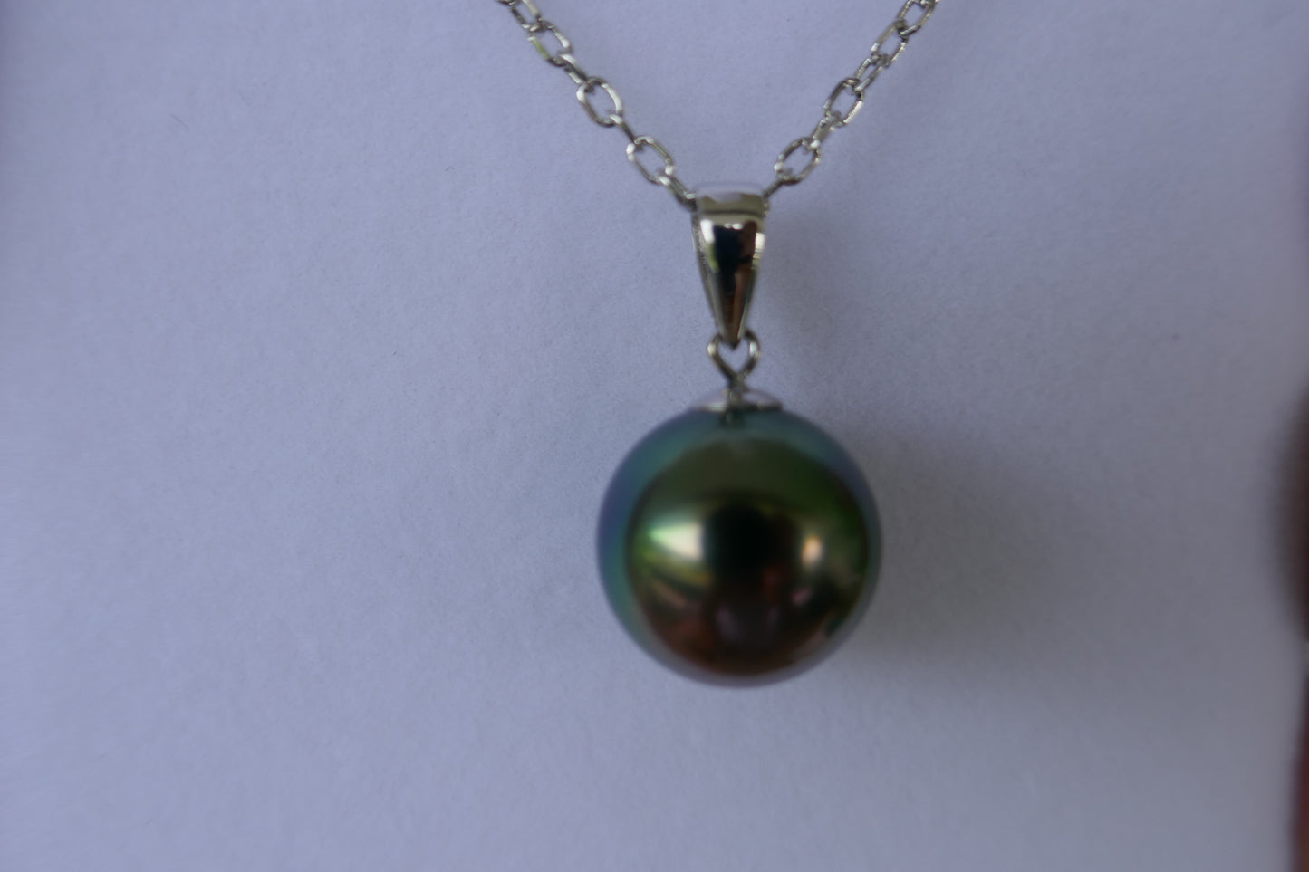 Tahitian Peacock Pearl Pendant